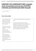 MEDSURG VATI ASSESSMENT 2025 complete exam set questions and answers MULTIPLE CHOICES and RATIONALES &vert;100&percnt; Passed&excl;&excl;
