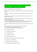 Revit certification test questions and answers solved 100&percnt; correct