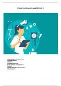 Uitwerking opdracht Klinisch Redeneren - Onderdeel Portfolio PL3 &lpar;cijfer 8&period;3&rpar;