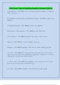 CPACC Exam - Types of Disabilities Questions & Answers 2025 A&plus;&comma; CPACC EXAM 2025 LATEST REVIEW SOLUTION&comma; CPACC EXAM FLASHCARDS QUESTIONS AND ANSWERS 2025&comma; CPACC EXAM QUESTIONS AND ANSWERS 2025 A&plus;&comma; CPACC Exam Review 100&percnt; Verified Solution 2025 & IAAP CPACC 