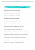 ARMY ELECTRICAL EXPLOSIVES SAFETY &lpar;Ammo 28&rpar; Exam &vert; Actual Questions and Answers Latest Updated 2024&sol;2025 &lpar;Graded A&plus;&rpar;
