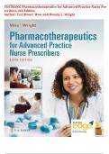 Pharmacotherapeutics for Advanced Practice Nurse Prescribers 6th Edition Woo Robinson Test Bank 