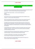 LCDC TX EXAM WITH QUESTIONS AND 100&percnt; CORRECT  ANSWERS 2025