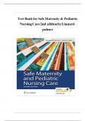 Test Bank Safe Maternity & Pediatric Nursing Care Second Edition by Luanne Linnard-Palmer Chapter 1-38 Complete Guide A&plus;&period;