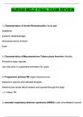 Final Exam Review &colon; NR548&sol; NR 548 Mele &lpar;NEW Update 2025 &sol; 2026&rpar; Psychiatric Assessment Complete Guide with Questions and Verified Answers&vert; 100&percnt; Correct- Chamberlain&period;