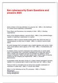 Ibm cybersecurity Exam Questions and answers 2025&period;