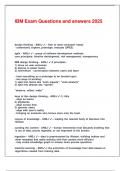 IBM Exam Questions and answers 2025&period;