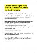 Chipotle manager fully solved & updated&lpar;latedt verified version&rpar;