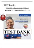 Test Bank for Microbiology Fundamentals&colon; A Clinical Approach&comma; 5th Edition by Cowan &lpar;Ch 1 &ndash; 22&rpar; > Download as Pdf File <