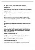 CPL250 HEALTH CARE EXAM 2025 QUESTIONS AND ANSWERS 