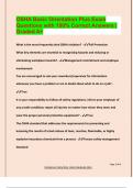 OSHA Basic Orientation Plus Exam  Questions with 100&percnt; Correct Answers &vert;  Graded A&plus;