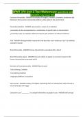 SPMT 370 Unit 2 Test Waltemeyer questions and answers Fully Solved 100&percnt; 2025