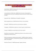 SPMT 370 Waltemyer Unit 1 test questions and answers Fully Solved 100&percnt; 2025