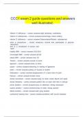 CCC1 exam 2 guide questions and answers well illustrated&period;   