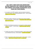 QAL LAWS & REGS EXAM 2025&vert; BRAND NEW  ACTUAL EXAM WITH 100&percnt; VERIFIED QUESTIONS  AND CORRECT SOLUTIONS&vert; GUARANTEED VALUE  PACK&vert; ACE YOUR GRADES&period;