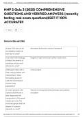 NNP 2 Quiz 3 &lpar;2025&rpar; COMPREHENSIVE QUESTIONS AND VERIFIED ANSWERS &lpar;recently testing real exam questions&rpar;&vert;GET IT 100&percnt; ACCURATE&excl;&excl;