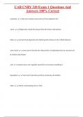 UAB CNBY 320 Exam 1 Questions And  Answers 100&percnt; Correct