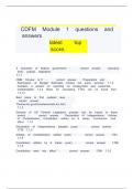 &Tab;CDFM Module 1 questions and answers &Tab;&Tab;latest top score&period;