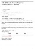 EEE 120 Quiz 3 - Requires Respondus LockDown Browser &plus; Webcam&vert;Questions and Answers&vert;2025 Update&vert;100&percnt; Correct&period;