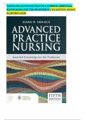 TESTBANK-ADVANCED PRACTICE NURSING&colon; ESSENTIAL KNOWLEDGE FOR THE PROFESSION 5TH EDITION &lpar;SUSAN M&period;DENISCO&comma;2023&rpar;