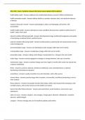 NSG 1050 - Exam 1 Solution Manual Fully Solved Latest Update 2025 Graded A&plus;