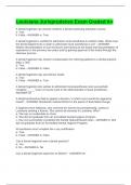 Louisiana Jurisprudence Exam Graded A&plus;