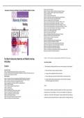 Test Bank for Introductory Maternity and Pediatric Nursing 4th Edition by Nancy T&period; Hatfield&comma; Cynthia Kincheloe &lbrack;All answers are well explained&rsqb; UPDATED 2025