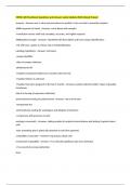 MMSC 420 Final Exam Questions and Answers Latest Update 2025 Already Passed 