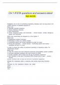 &Tab;CH 1 IFSTA questions and answers latest &Tab;&Tab;top score&period;