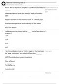 WASTE WATER GRADE 2 NEWEST 2025 ACTUAL EXAM COMPLETE 80 QUESTIONS AND CORRECT DETAILED ANSWERS &lpar;VERIFIED ANSWERS&rpar; &vert;ALREADY GRADED A&plus;&vert;&vert;BRAND NEW&excl;&excl;