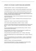 ATMOS 1010 EXAM 3 QUESTIONS AND ANSWERS