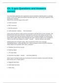 Ch&period; 5 quiz Questions and Answers correct