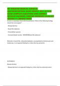 RN TARGETED MEDICAL SURGICAL GASTROINTESTINAL EXAM NEWEST 2025 ACTUAL EXAM COMPLETE QUESTIONS AND CORRECT DETAILED ANSWERS &lpar;VERIFIED ANSWERS&rpar; &vert;ALREADY GRADED A&plus;&vert;&vert;BRAND NEW&excl;&excl;