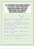 all&lowbar;domains&lowbar;jean&lowbar;inman&lowbar;domain&lowbar;1-3 with complete verified solutions&lpar;latest updated version&rpar;