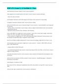 HNF 471 Exam 3 &vert;&vert; A Verified A&plus; Pass&period;