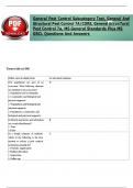 General Pest Control Subcategory Test&comma; General And Structural Pest Control 7A&sol;CORE&comma; General Strumcr Tural Pest Control 7a&comma; MS General Standards Plus MS GRCL Questions And Answers 