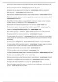 ISSA CERTIFICATION FINAL EXAM LATEST QUESTIONS AND VERIFIED ANSWERS &sol; ISSA EXAM LATEST