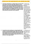 REXPN STUDY TEST QUESTIONS WITH 100&percnt; VERIFIED SOLUTIONS