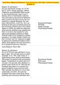 Swift River Maternal-Newborn Test Questions with 100&percnt; Verified Answers Graded A&plus;