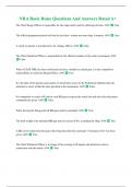 NRA Basic Rules Questions And Answers Rated A&plus;
