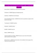 ADAA Final Review Questions with 100&percnt; Correct Answers