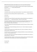 HPRS-3309 Final Exam Questions with Verified Answers Latest Version 2025 Already Passed 