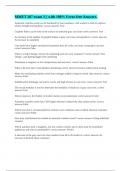 MMET 207 exam 3 &vert;&vert; with 100&percnt; Error-free Answers&period;