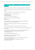 MMET 207 Exam 1&colon; Steel Making &vert;&vert; with 100&percnt; Accurate Solutions&period;