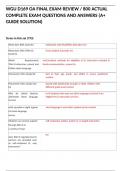 WGU D169 OA FINAL EXAM REVIEW &sol; 800 ACTUAL COMPLETE EXAM QUESTIONS AND ANSWERS &lpar;A&plus; GUIDE SOLUTION&rpar; 