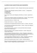 AUXSEA EXAM QUESTIONS AND ANSWERS
