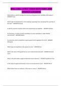 WGU C201 LATEST EXAM QUESTIONS AND VERIFIED ANSWERS