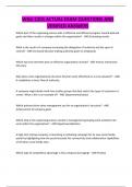 WGU C201 ACTUAL EXAM QUESTIONS AND VERIFIED ANSWERS