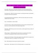 WGU C201 STUDY GUIDE-QUESTIONS AND VERIFIED ANSWERS