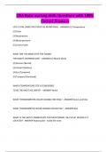 CNA Basic nursing skills Questions with 100&percnt; Correct Answers